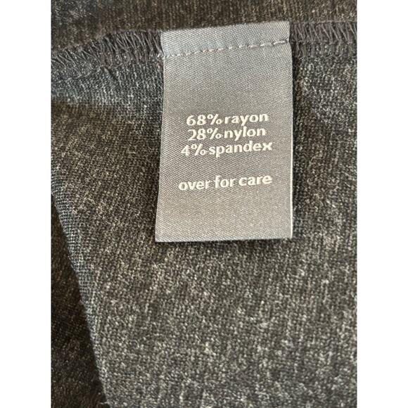 The Limited Collection Dark Gray Short Sleeve A Line Dress Size 16W NWT - Picture 6 of 13